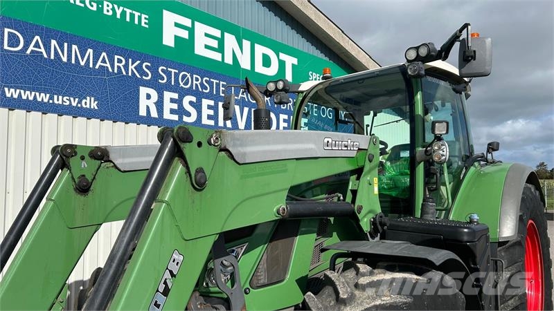 Fendt 720 Vario S4 Profi  Med Ålø Q78 Frontlæsser + luft Traktory