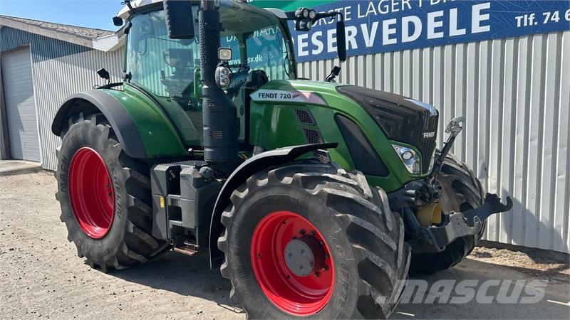 Fendt 720 Vario S4 Profi Plus Front PTO Traktory