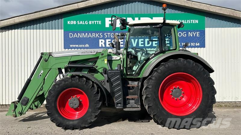 Fendt 720 Vario S4 Profi  Med Ålø Q78 Frontlæsser + luft Traktory