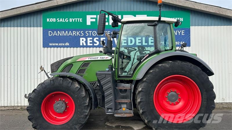 Fendt 720 Vario S4 Profi Plus Med Front PTO Traktory