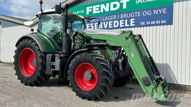 Fendt 720 Vario S4 Profi  Med Ålø Q78 Frontlæsser + luft Traktory