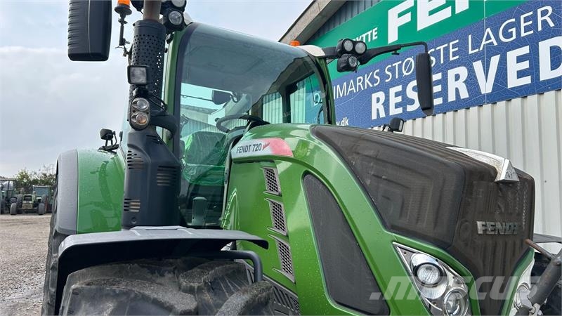 Fendt 720 Vario S4 Profi Plus Med Front PTO Traktory
