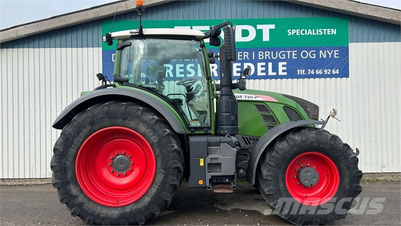 Fendt 720 Vario S4 Profi Plus Med Front PTO Traktory