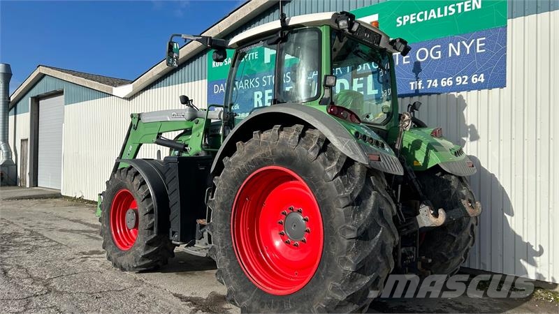 Fendt 720 Vario S4 Profi Plus Med Ålø Q78 Frontlæsser +  Traktoren
