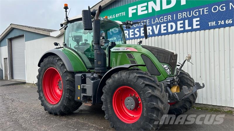 Fendt 720 Vario S4 Profi Plus Med Front PTO Traktory