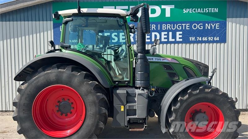 Fendt 720 Vario S4 Profi Plus Front PTO Traktory