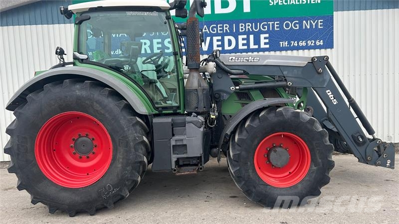 Fendt 720 Vario SCR Profi Plus Med Ålø Q65 Frontlæsser Traktorji