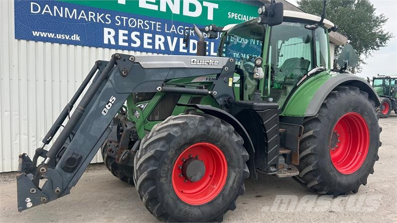 Fendt 720 Vario SCR Profi Plus Med Ålø Q65 Frontlæsser Traktorji