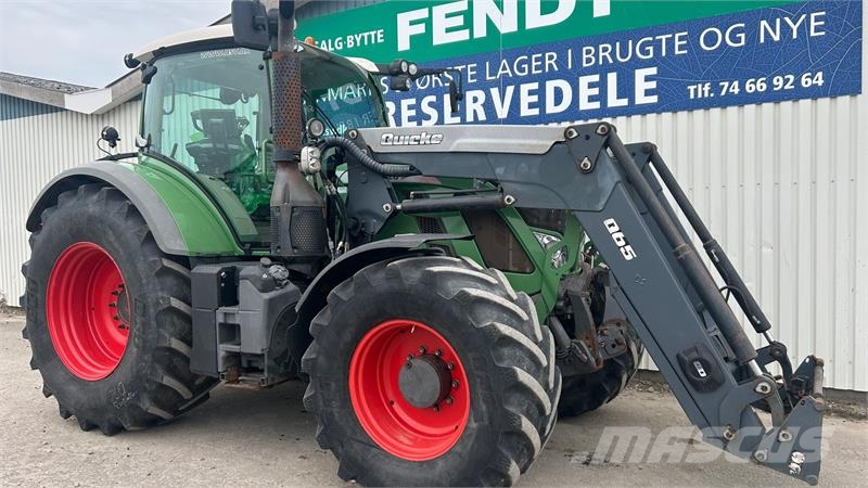 Fendt 720 Vario SCR Profi Plus Med Ålø Q65 Frontlæsser Traktorji