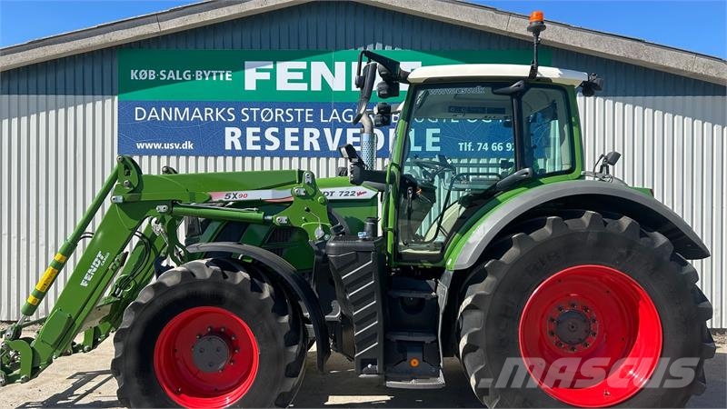 Fendt 722 Vario S4 Power Med Fendt Frontlæsser 5x90 Traktorok