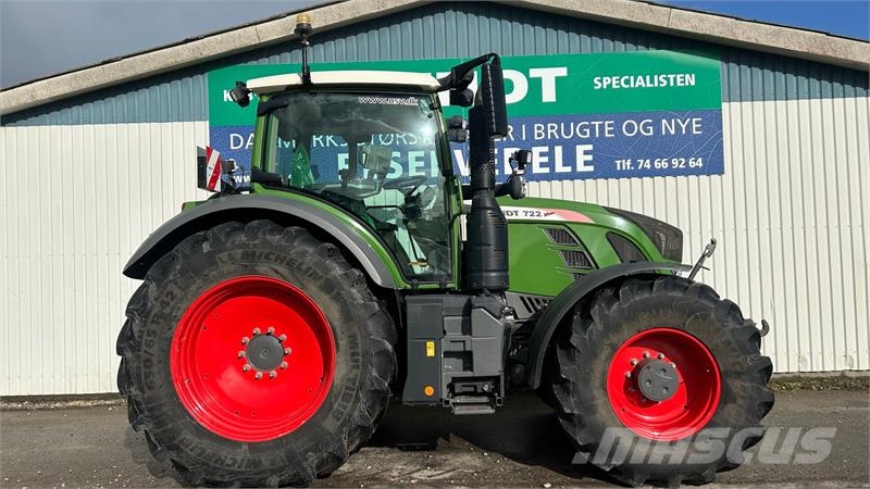 Fendt 722 Vario S4 Profi Plus Med Front PTO Traktorok
