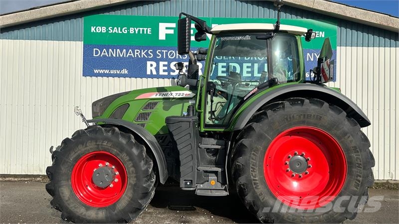 Fendt 722 Vario S4 Profi Plus Med Front PTO Traktorok