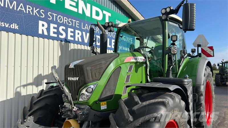 Fendt 722 Vario S4 Profi Plus Med Front PTO Traktorok