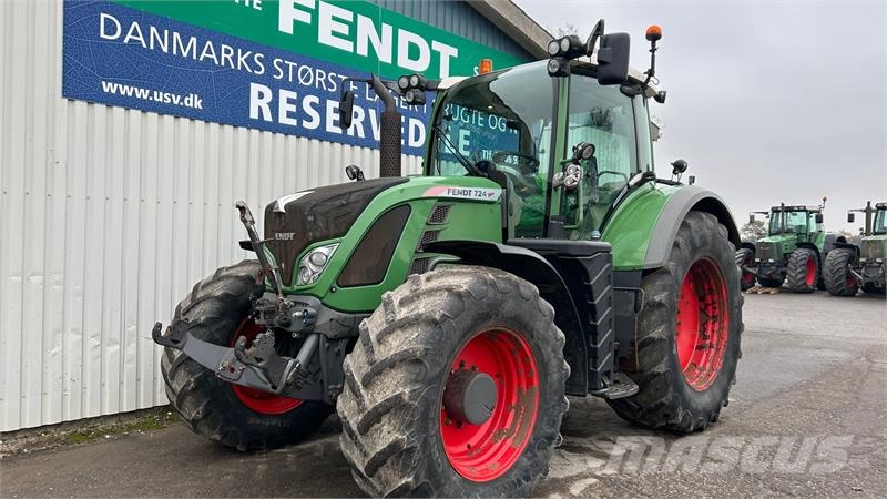 Fendt 724 Vario SCR Profi Plus الجرارات
