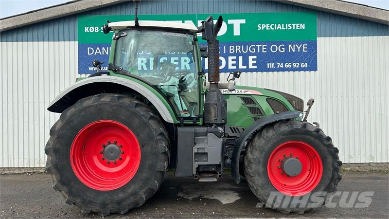 Fendt 724 Vario SCR Profi Plus Luftbremser + Front PTO Traktory