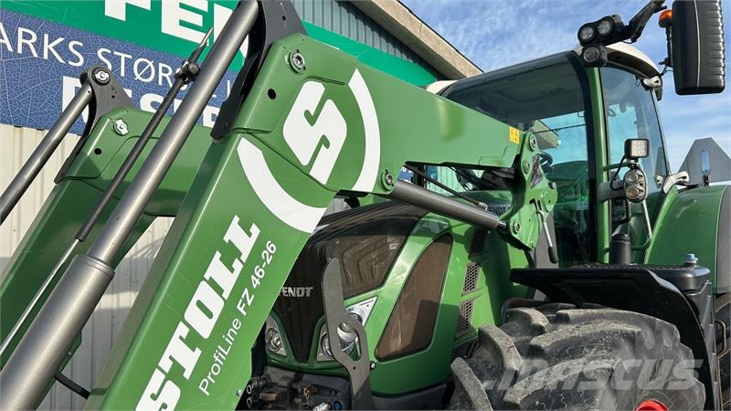 Fendt 724 Vario SCR Profi Plus Med Stoll FZ 46-26 Frontl Traktory