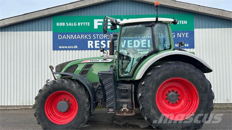 Fendt 724 Vario SCR Profi Plus Luftbremser + Front PTO Traktory