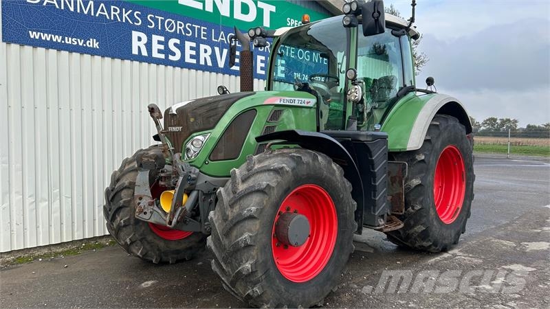 Fendt 724 Vario SCR Profi Plus Luftbremser + Front PTO Traktory