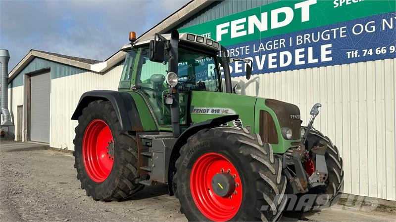 Fendt 818 TMS Traktory