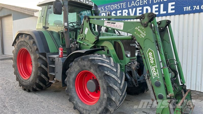 Fendt 818 Vario TMS Med Frontlæsser Traktory