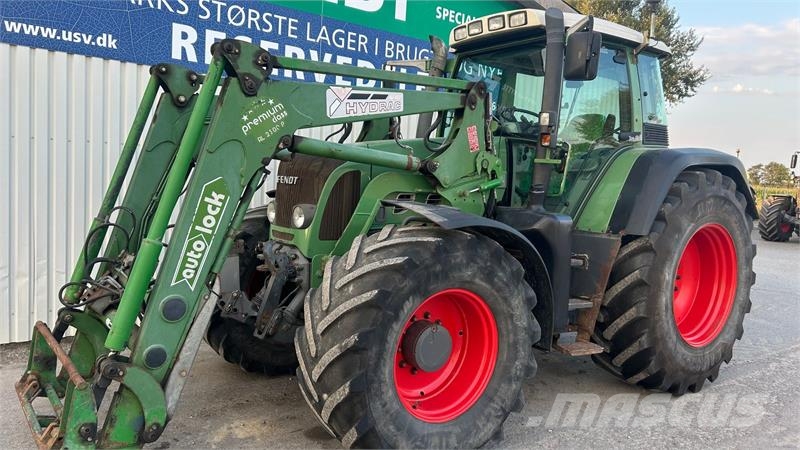 Fendt 818 Vario TMS Med Frontlæsser Traktory