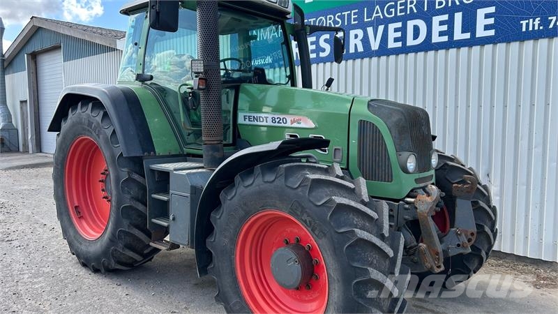 Fendt 820 Vario TMS Med Luftbremser Traktory
