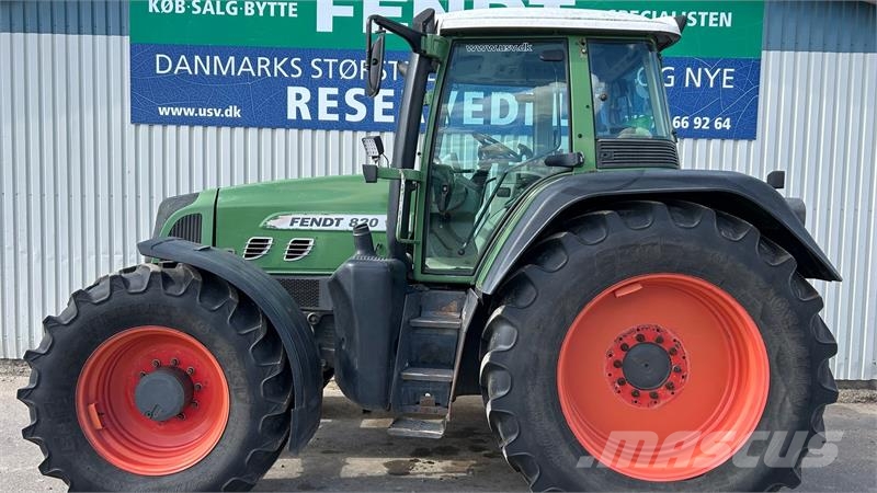 Fendt 820 Vario TMS Med Luftbremser Traktory