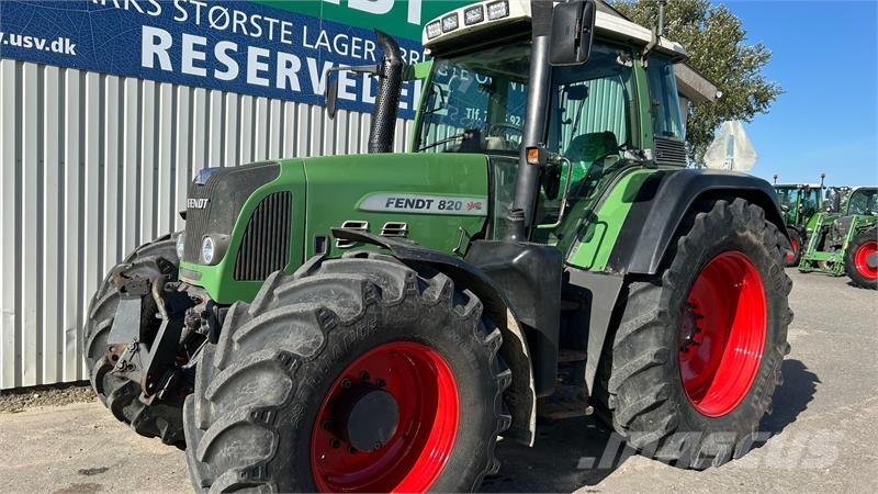 Fendt 820 Vario TMS Med luftbremser Traktorer