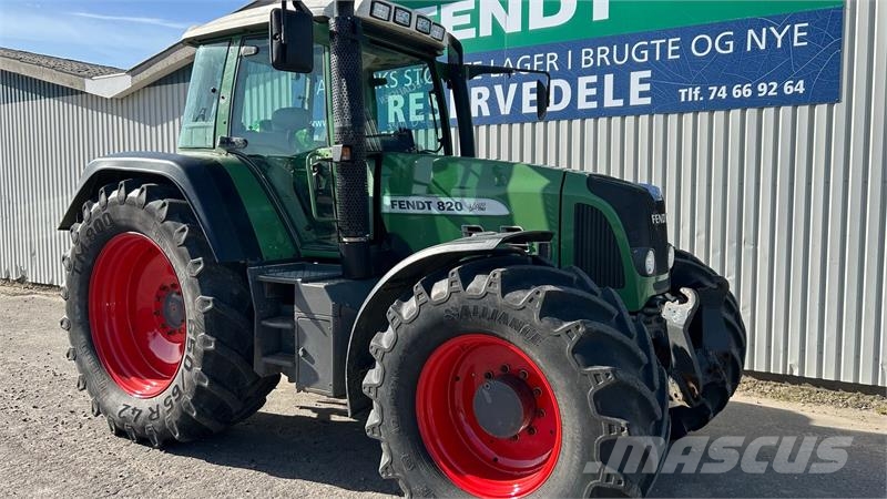 Fendt 820 Vario TMS Med luftbremser Traktorer