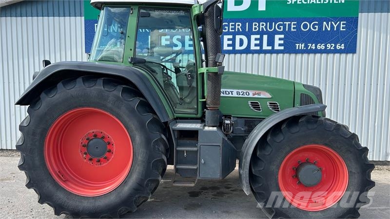 Fendt 820 Vario TMS Med Luftbremser Traktory