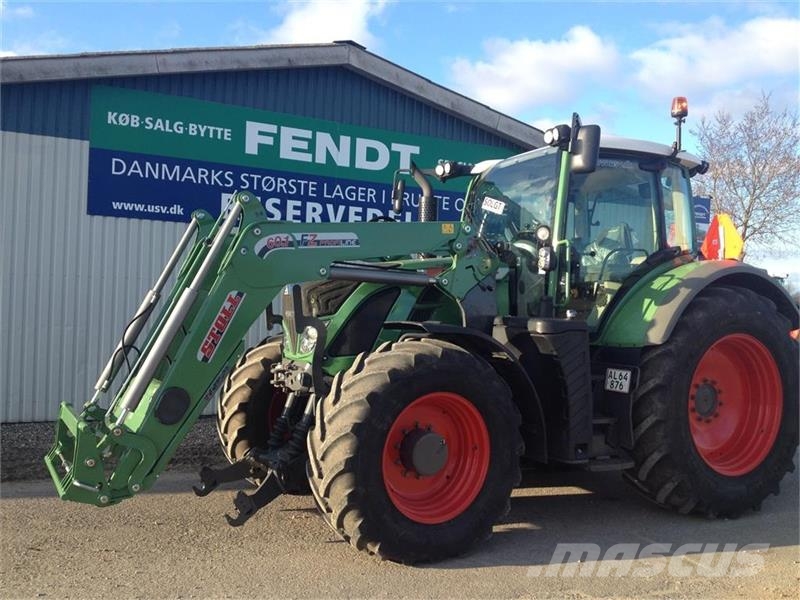 Fendt Stoll f-læsser til din traktor Čelní nakladače a rypadla