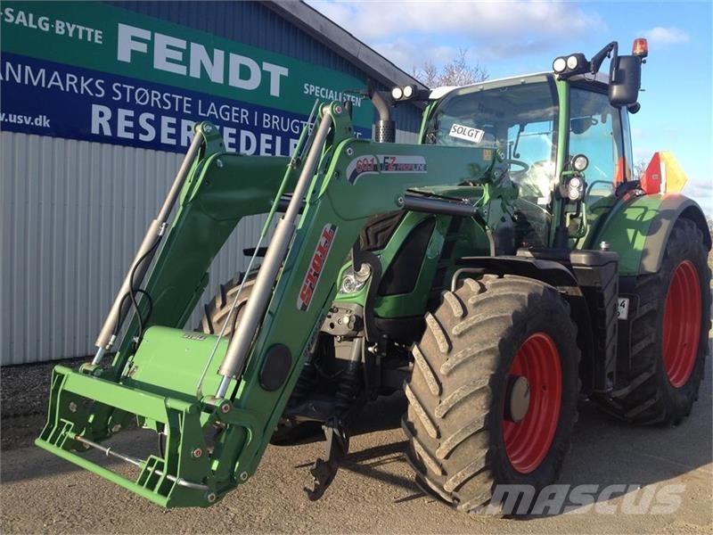 Fendt Stoll f-læsser til din traktor Čelní nakladače a rypadla