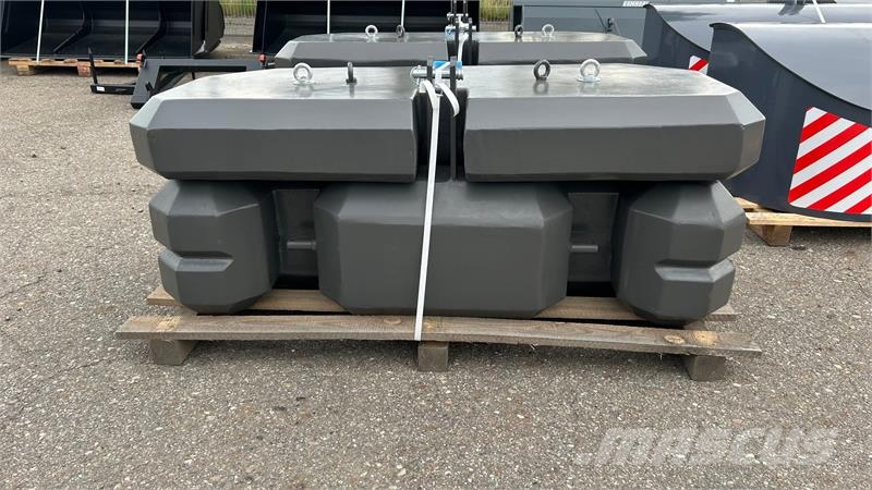  - - - Frontvægt MA1600 frontvægt 1600kg - forbered Front lodd