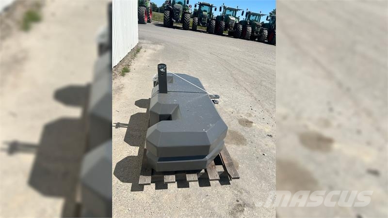  - - - Frontvægt MA1600 frontvægt 1600kg - forbered Front lodd