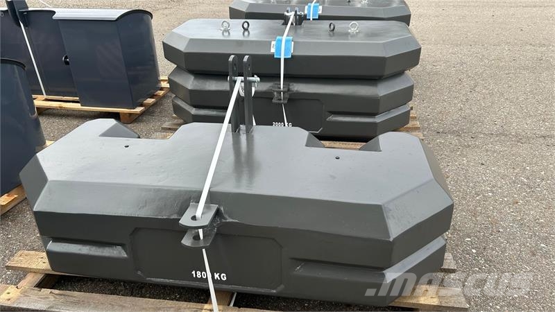  - - - Frontvægt MA2000 frontvægt 2000kg - forbered Contrapeso delantero
