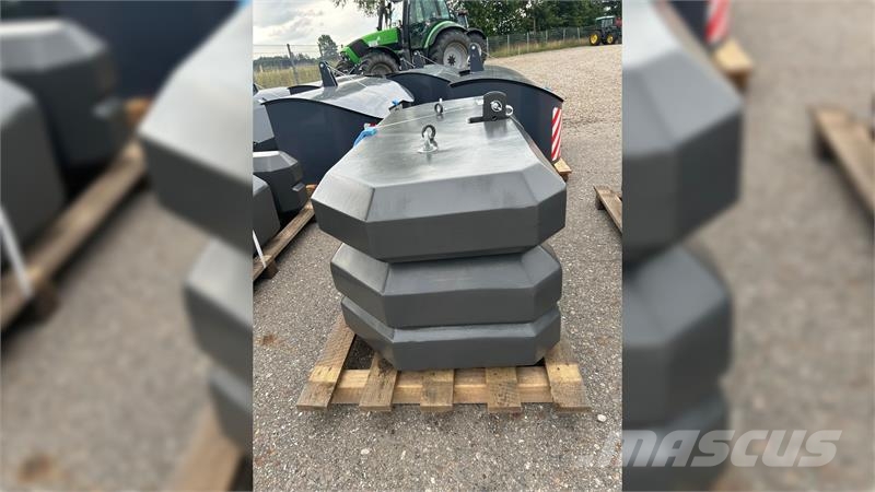 - - - Frontvægt MA2000 frontvægt 2000kg - forbered Contrapeso delantero
