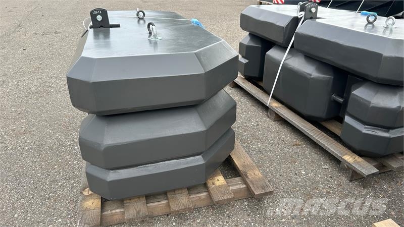  - - - Frontvægt MA2000 frontvægt 2000kg - forbered Contrapeso delantero