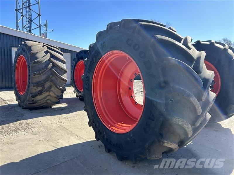 Goodyear 1100/45R46 - 4 stk komplethjul til Claas 輪胎、車輪和輪圈