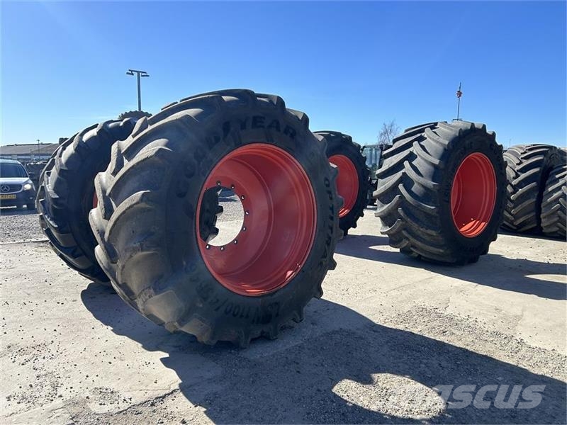 Goodyear 1100/45R46 - 4 stk komplethjul til Claas 輪胎、車輪和輪圈