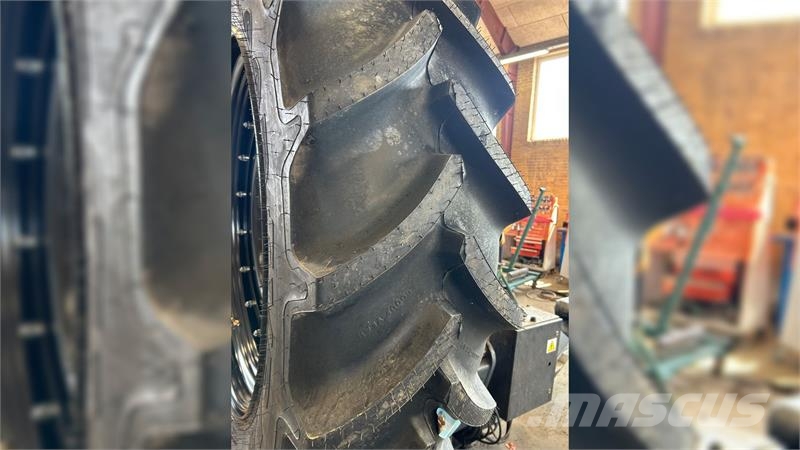 Goodyear 480/80R50 + 480/70R34 - stilbare fælge. 輪胎、車輪和輪圈