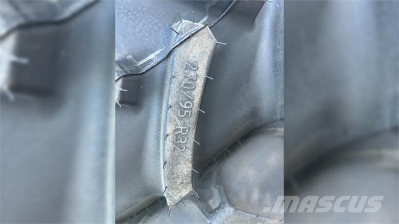 Mitas 270/95R46 + 270/95R32 - stilbare fælge uds. boring Gume, kotači i naplatci