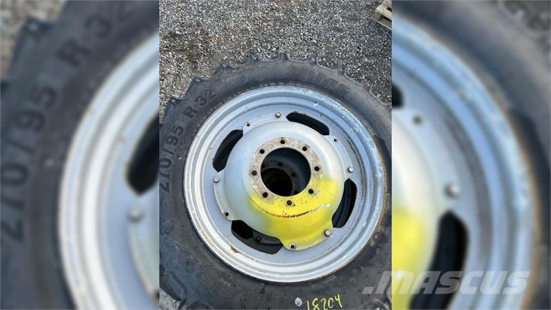 Mitas 270/95R46 + 270/95R32 - stilbare fælge uds. boring Gume, kotači i naplatci