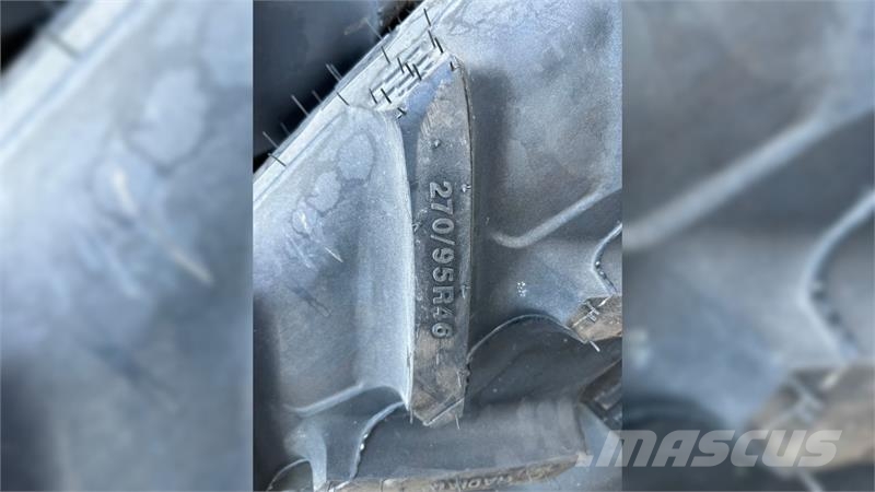 Mitas 270/95R46 + 270/95R32 - stilbare fælge uds. boring Gume, kotači i naplatci