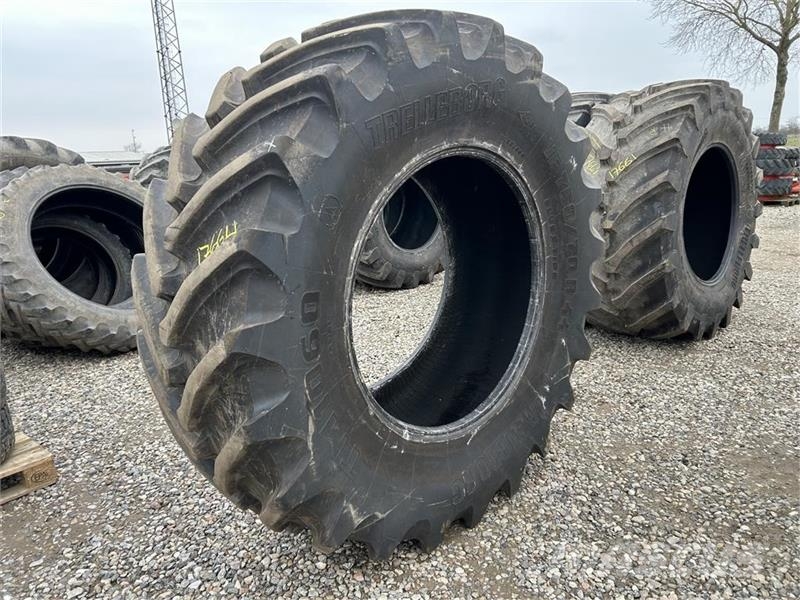 Trelleborg 750/70R44 VF TM 1000 PT Afmontering Banden, wielen en velgen