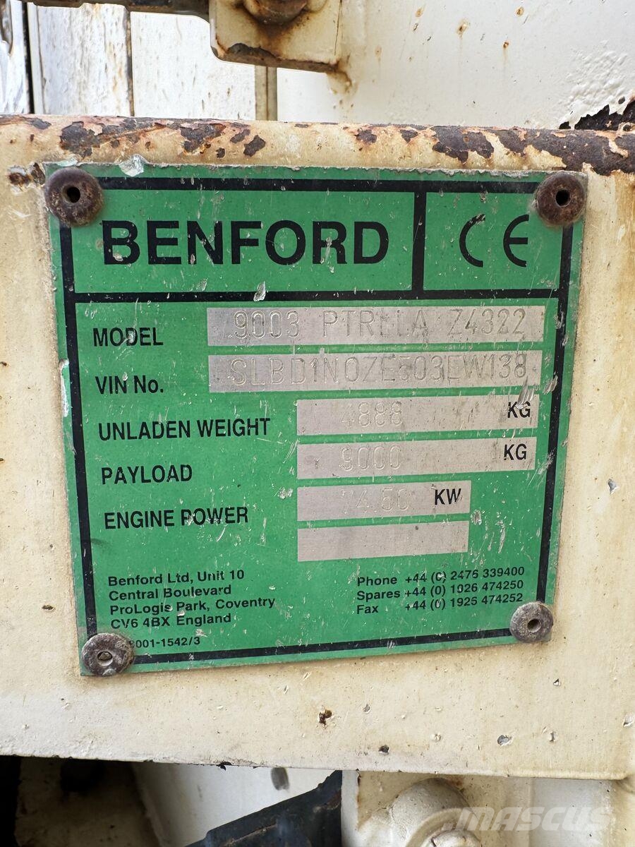 Benford PS6000 Vehículos compactos de volteo