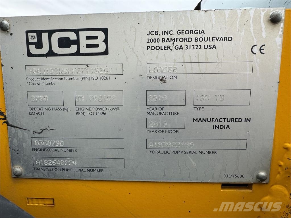 JCB 135 Kompaktlastare