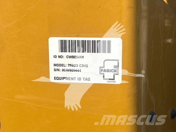 CAT 259D لوادر انزلاقية التوجيه