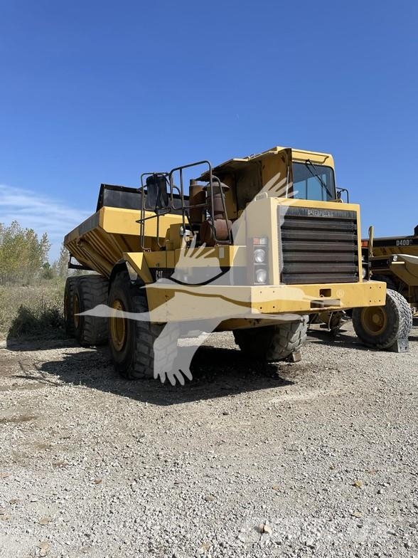 CAT D400D Wozidła przegubowe