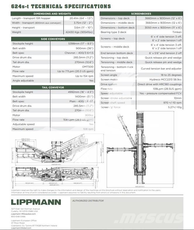 Lippmann 624s-t Cernuitoare
