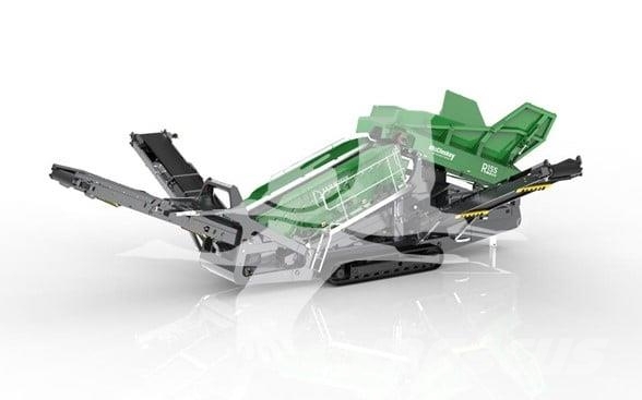 McCloskey R155 Przesiewacze